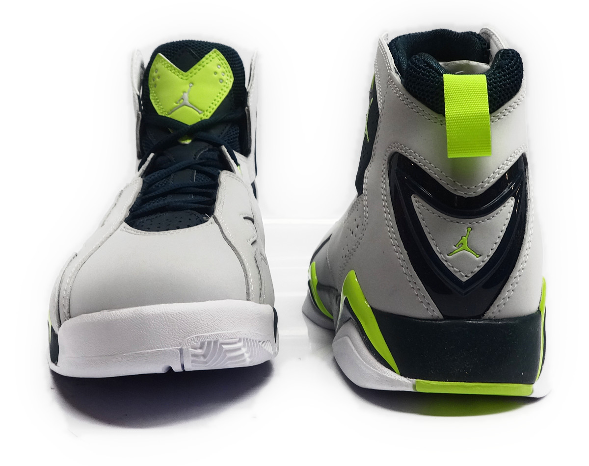 nike jordan true flight platinum volt nightshade